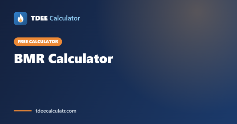 BMR Calculator