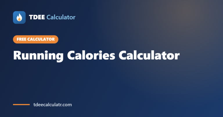 Running Calories Calculator
